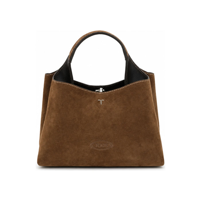 Tods Micro Leather Tote Bag Black Women’s Tote
