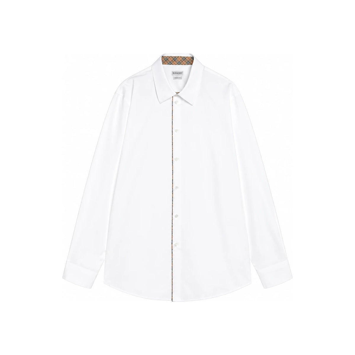 BURBERRY Long Sleeve Button-Down Shirt for Men