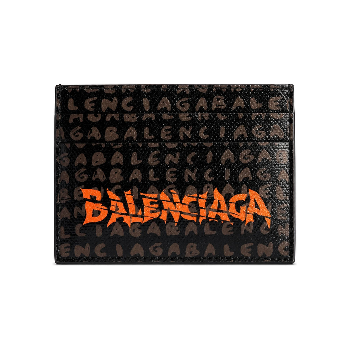 BALENCIAGA Select Card Holder Black Leather Card Case