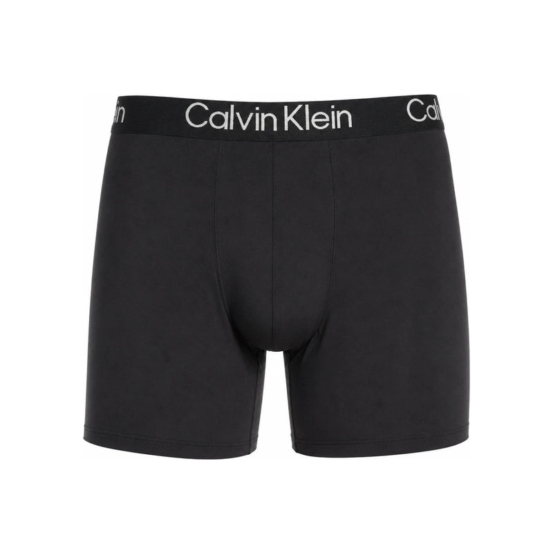 Calvin Klein Black Ultra-Soft Modal Men’s Long Boxer Briefs Underwear