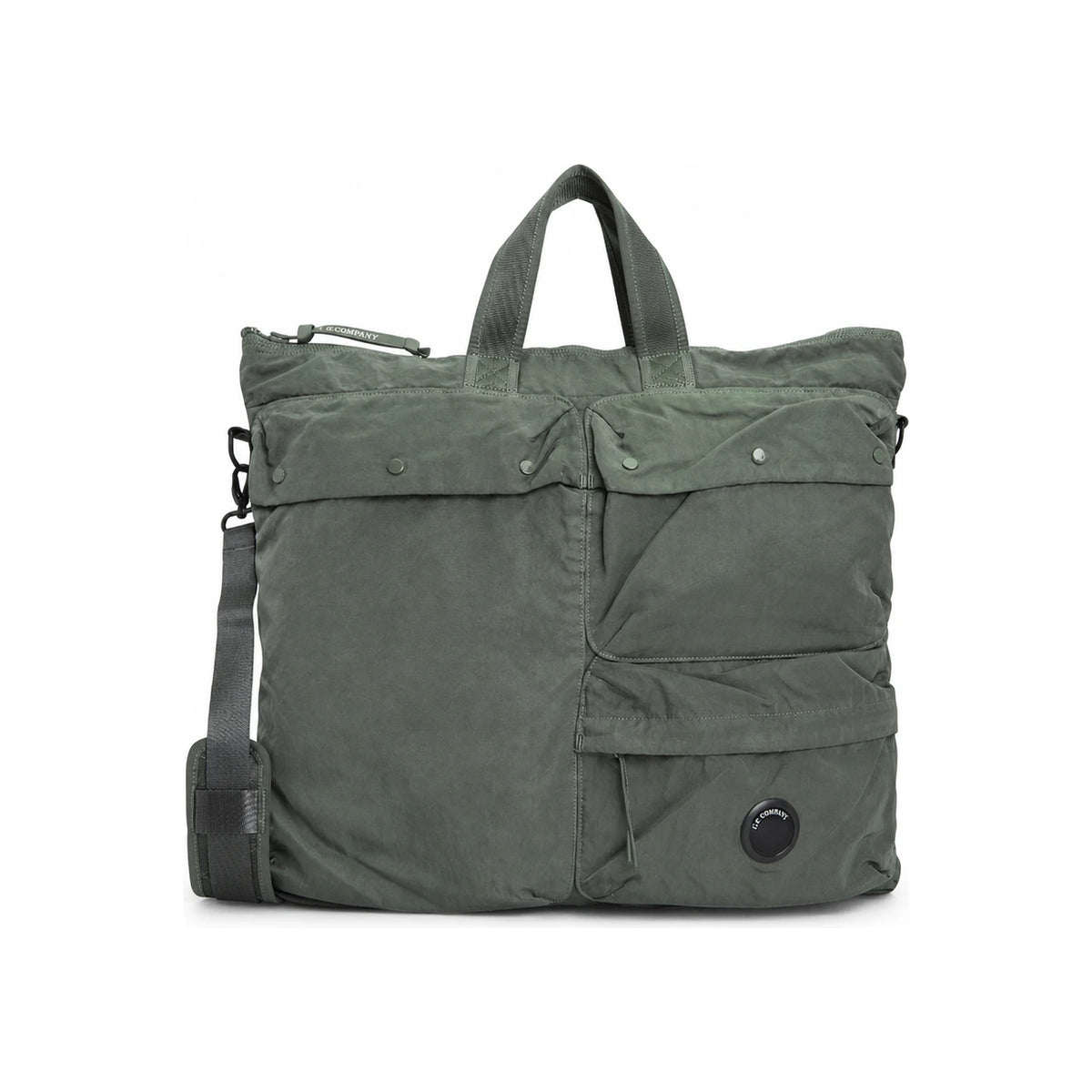 CP Company Unisex Nylon Tote Bag Gray