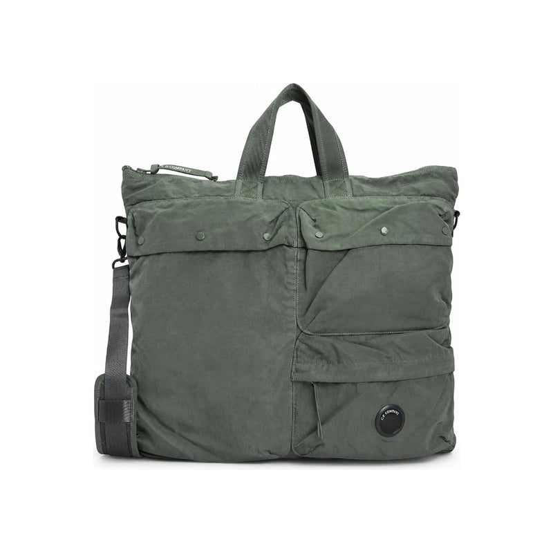 CP Company Unisex Nylon Tote Bag Gray
