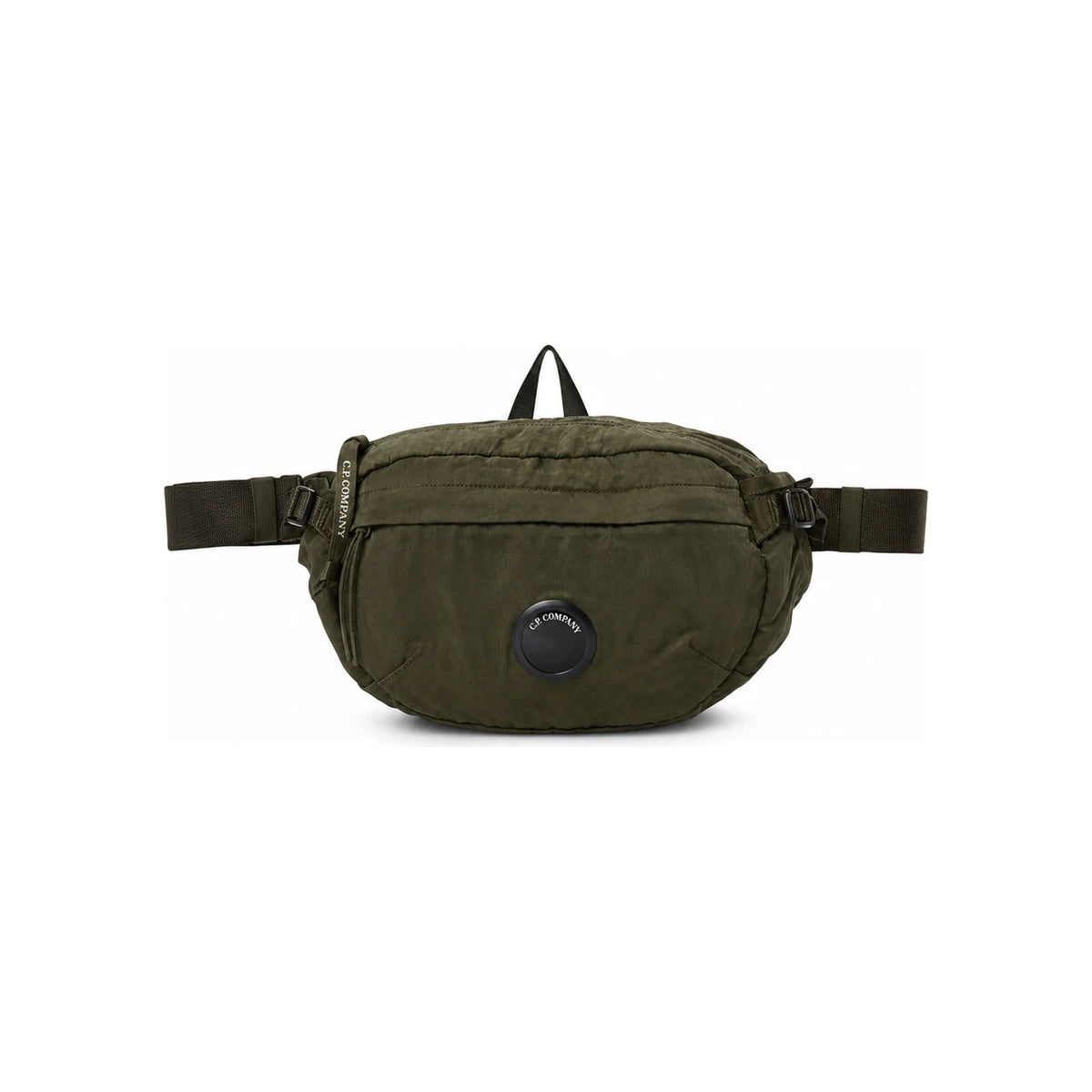 CP Company Unisex Nylon Hip Pack Crossbody Bag Green