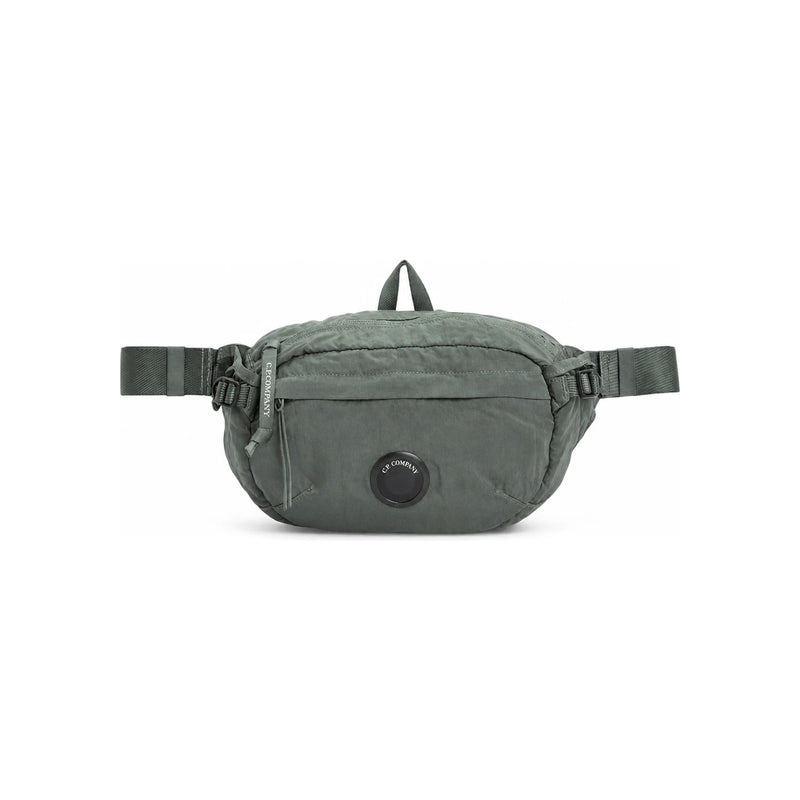 CP Company Unisex Nylon Waist Bag Crossbody Gray