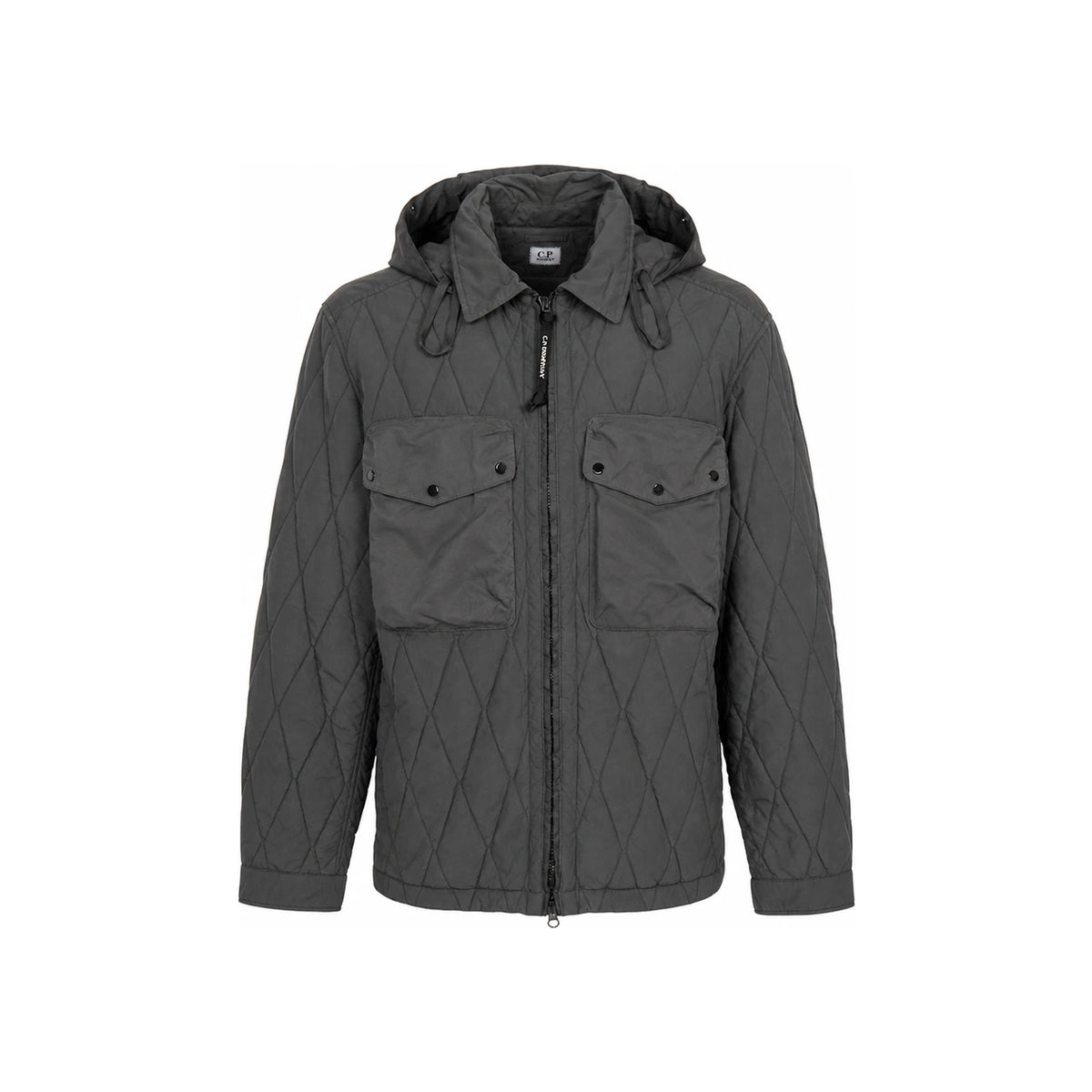 CP Company Men’s Quilted Jacket Gray