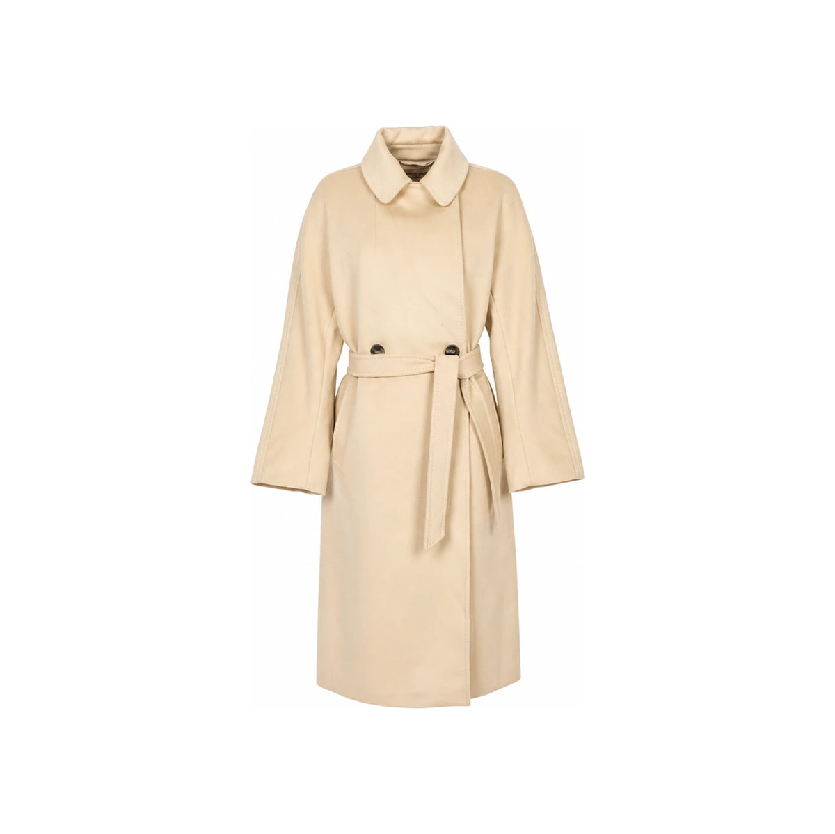Max Mara Weekend Regina Coat Resina Beige Wool Coat