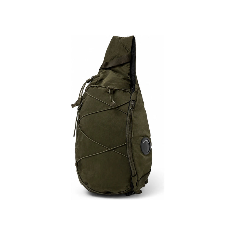 CP Company Unisex Crossbody Bag Green Nylon