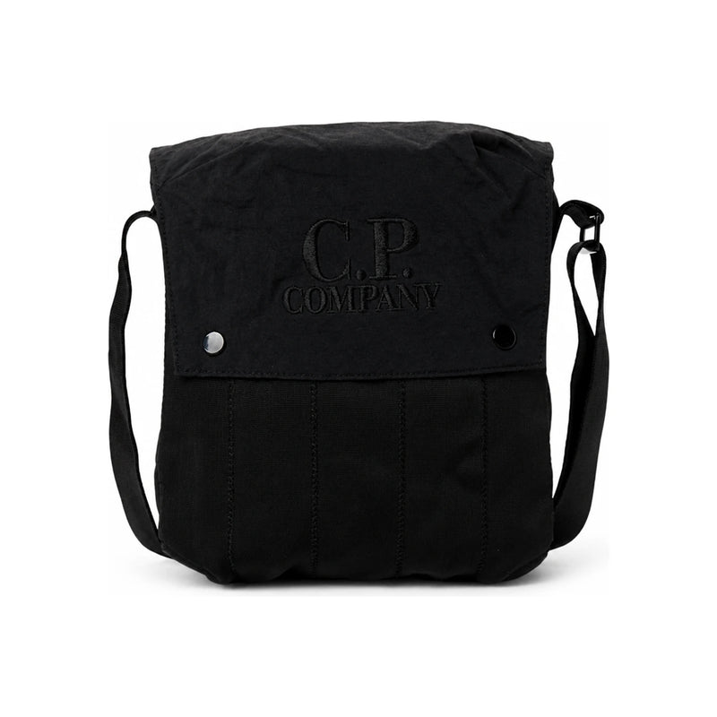 CP Company Black Nylon Crossbody Bag for Men
