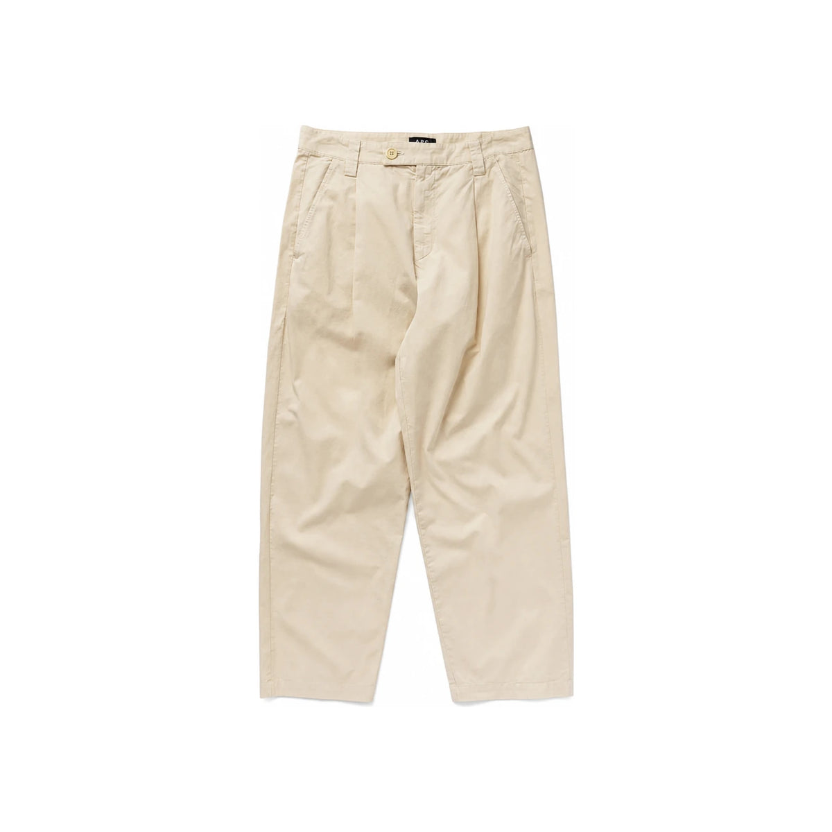 A.P.C. Renato Wide Slacks Pants Men Beige H08428