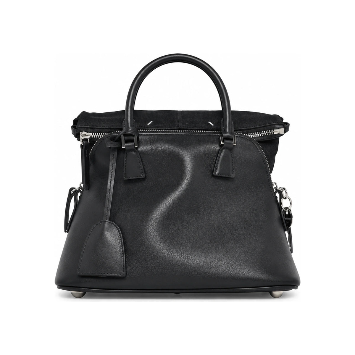 Maison Margiela Leather Shoulder Bag Brown