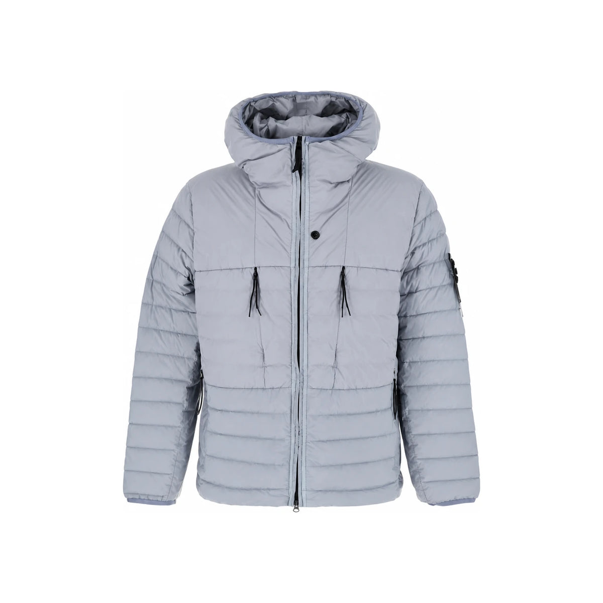 STONE ISLAND Seamless Tunnel Nylon Down Jacket Men Black