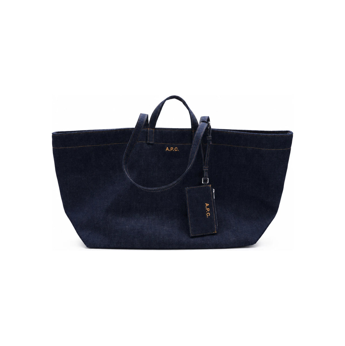 A.P.C. Le Drummer Denim Tote Bag