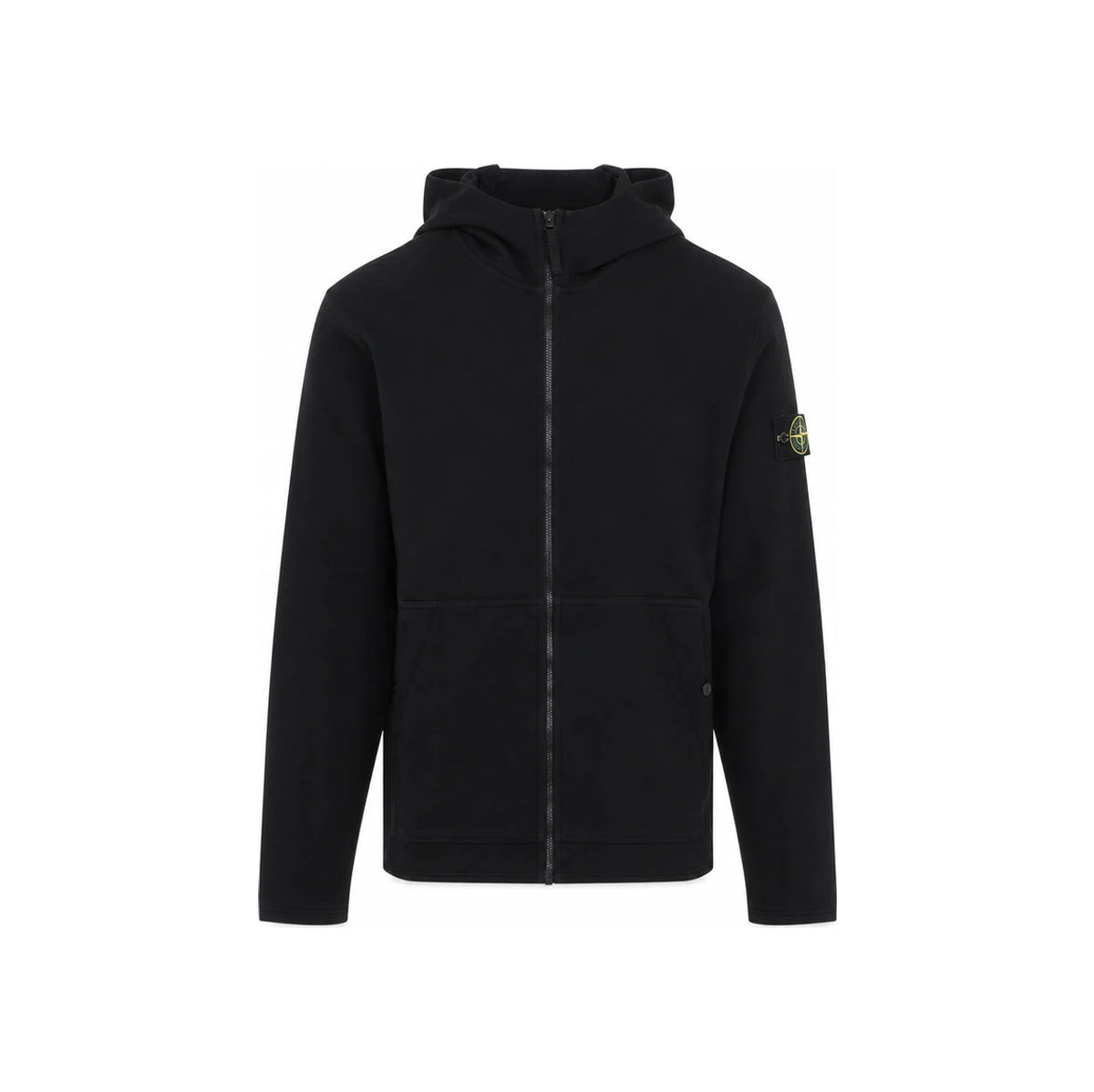 STONE ISLAND Women’s Cotton Hooded Sweatshir L2S15 6100020 S0472 V0029 BLACK DOM