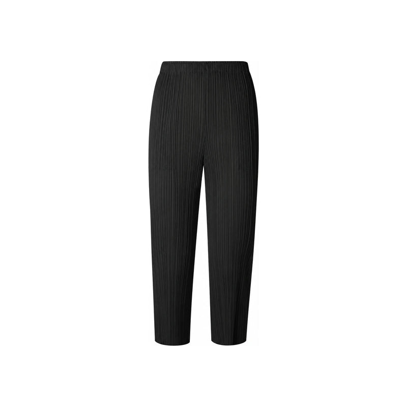 PLEATS PLEASE Black Pleated Jogger Sweatpants