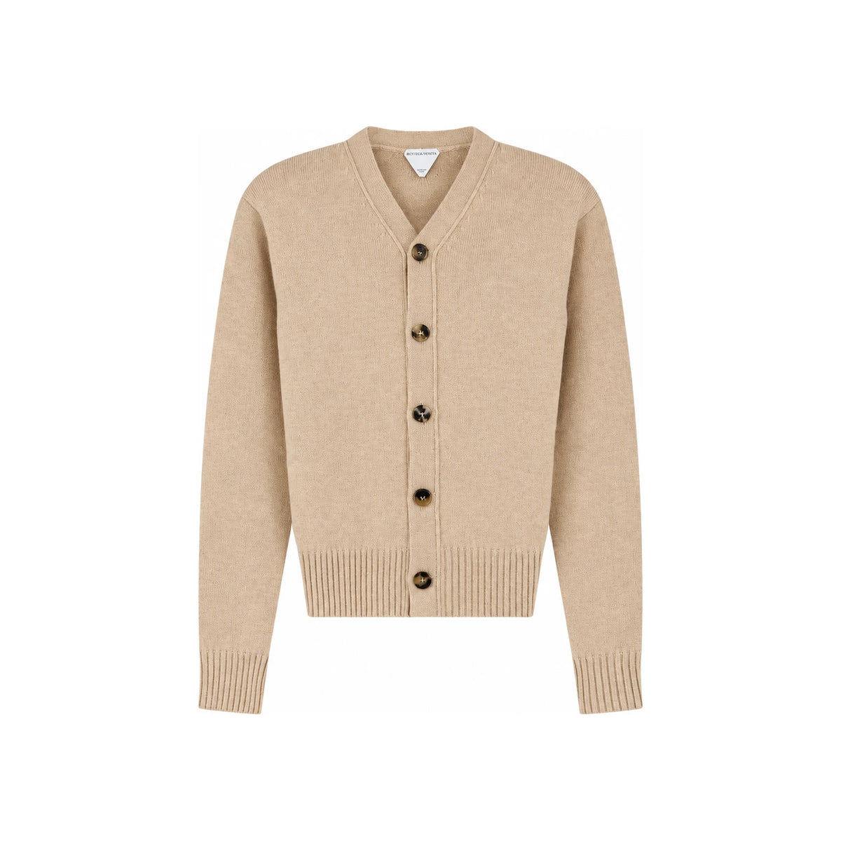 Bottega Veneta Beige Knit Cardigan