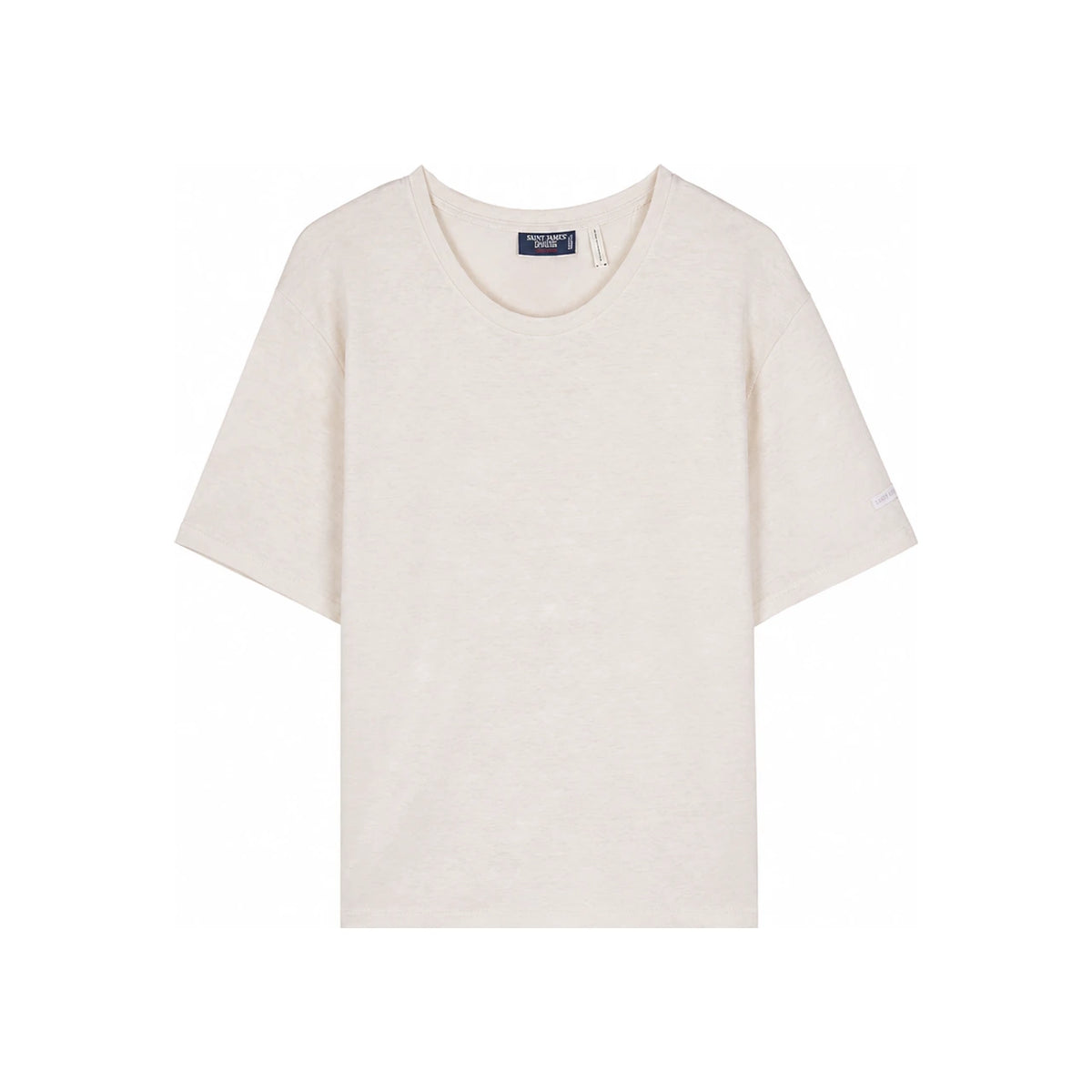 Saint James Women’s LILLE Linen T-Shirt ECUME