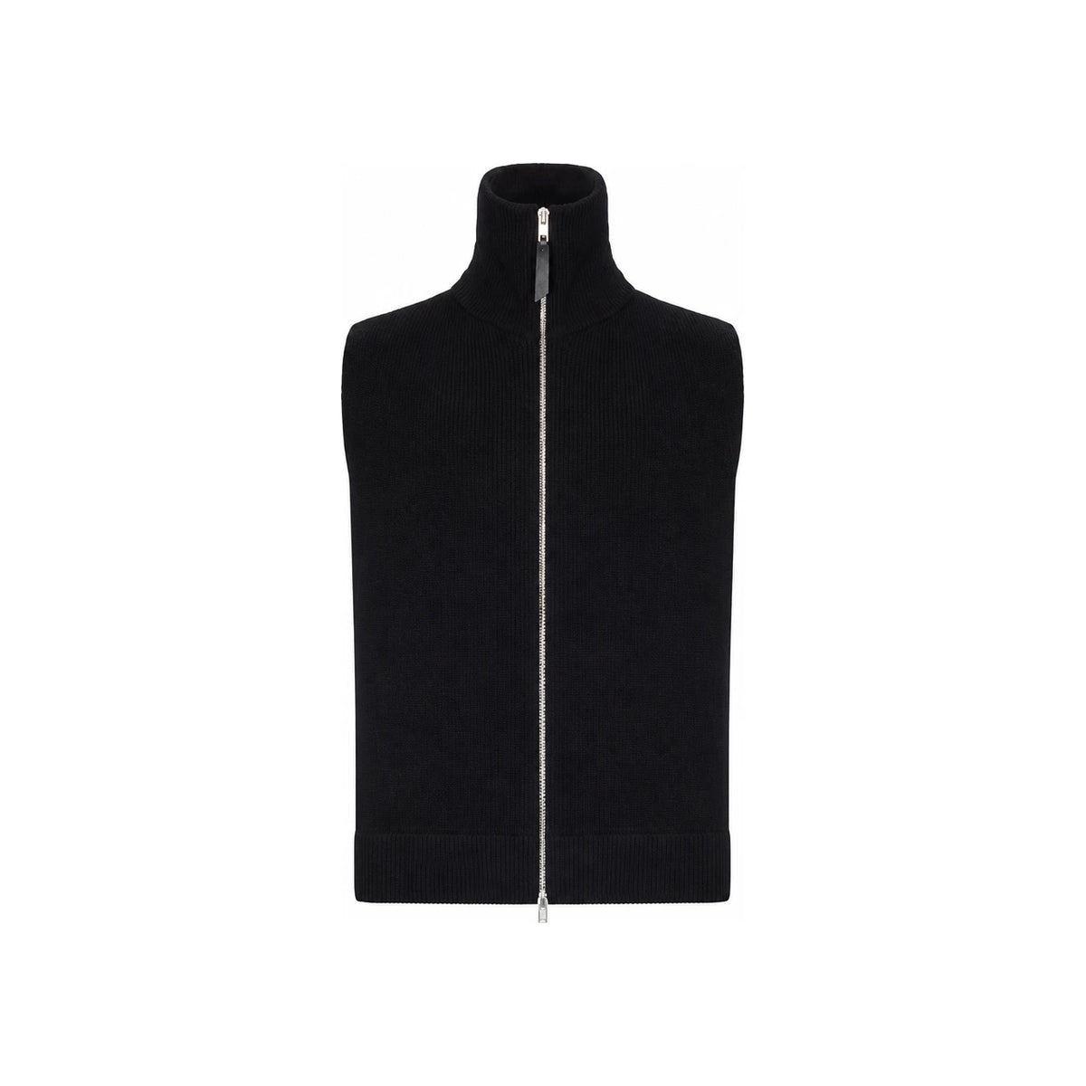 Maison Margiela Black Wool Blend Vest