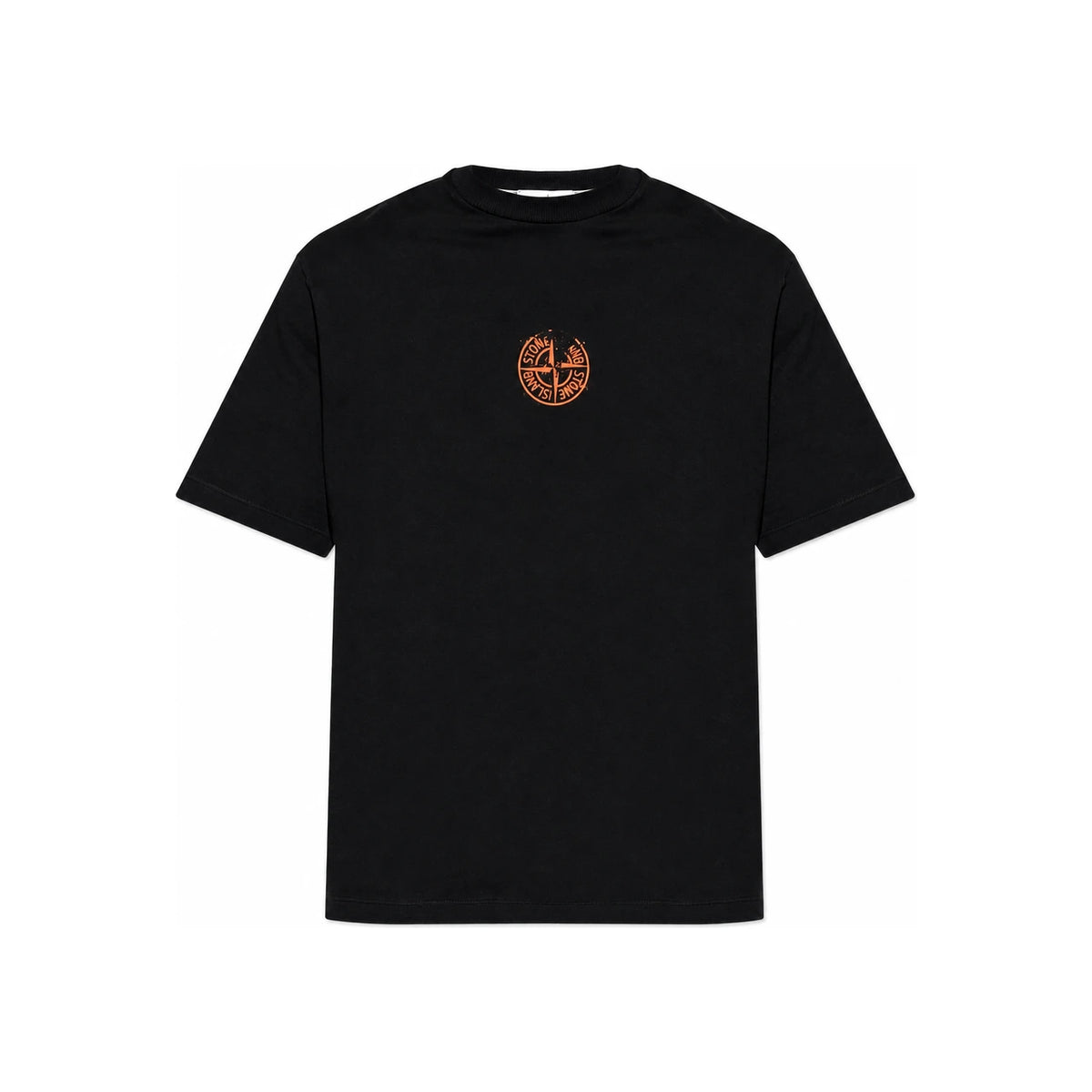 STONE ISLAND Short Sleeve T-Shirt Men’s Cotton Crewneck Navy