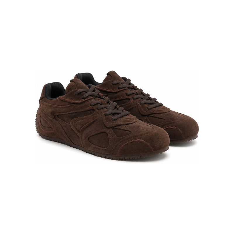 AXEL ARIGATO Leather Low-Top Sneakers Wom F4159002 DARK BROWN DARK BROWN GUM DOM