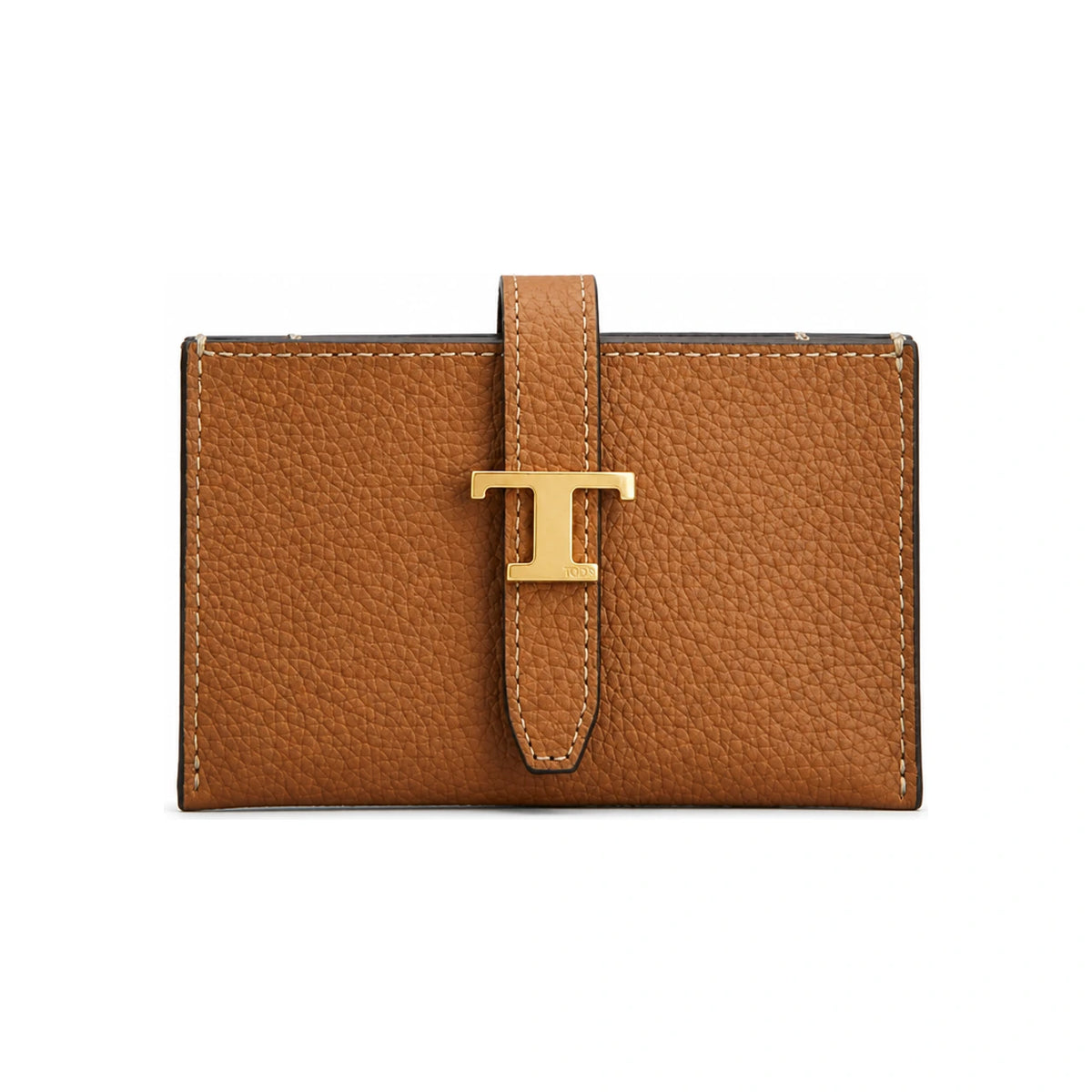 Tods T Timeless Leather Card Holder Wallet S600