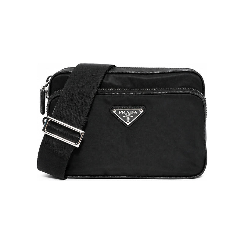 PRADA Re-Nylon Crossbody Bag Black 2VH170 2DMH F0002