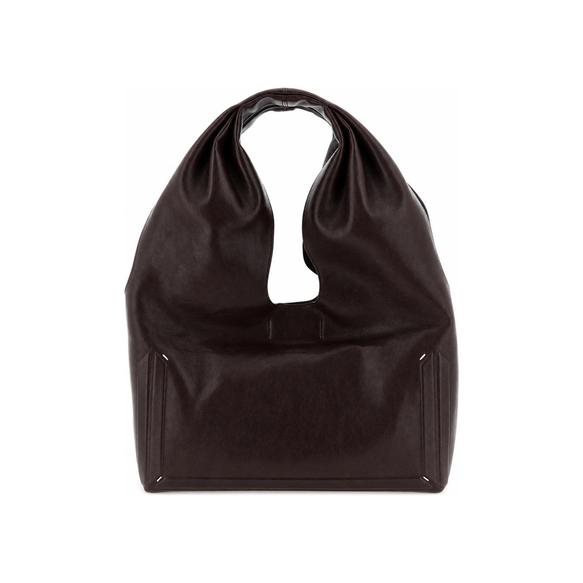 Maison Margiela Brown Leather Shoulder Bag