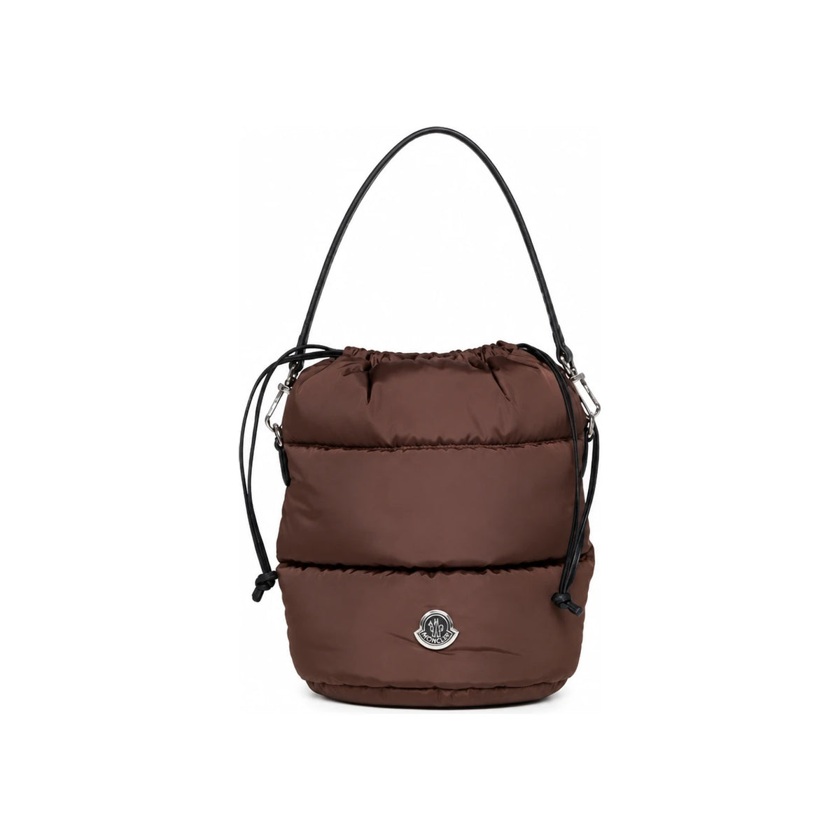 Moncler Leather Shoulder Bag Black Women’s Handbag