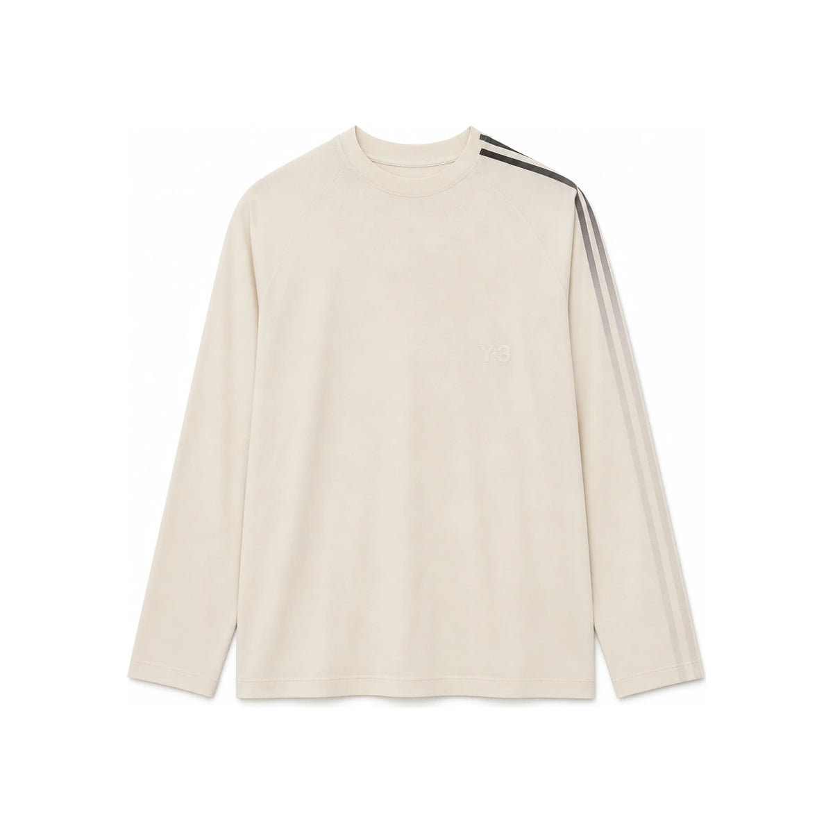 Y-3 Women's Oversized Gradient Stripe Long Sleeve T-Shirt KU2195