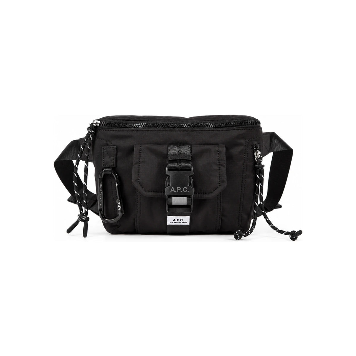 A.P.C. Black Trek Belt Bag Hip Pack