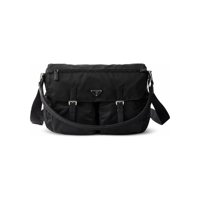 PRADA Re-Nylon Crossbody Bag Black