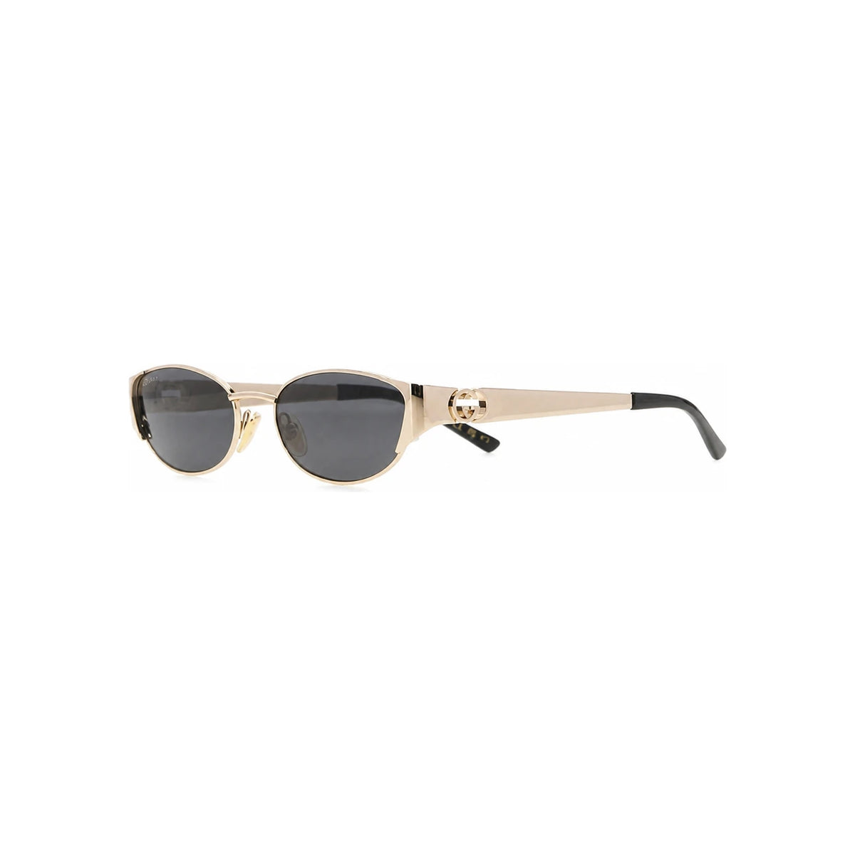 GUCCI Black Acetate Square Sunglasses