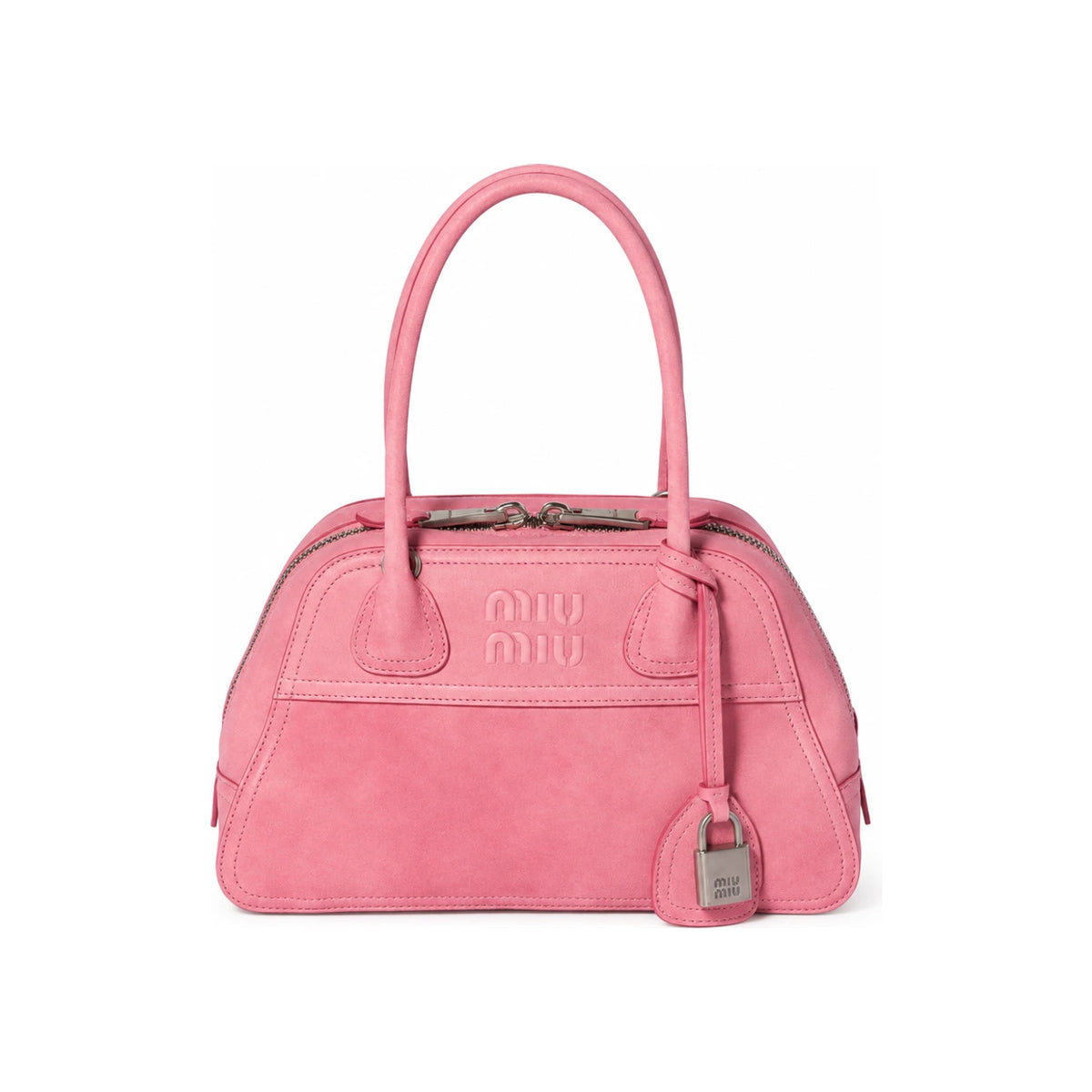 Miu Miu Brown Leather Shoulder Bag