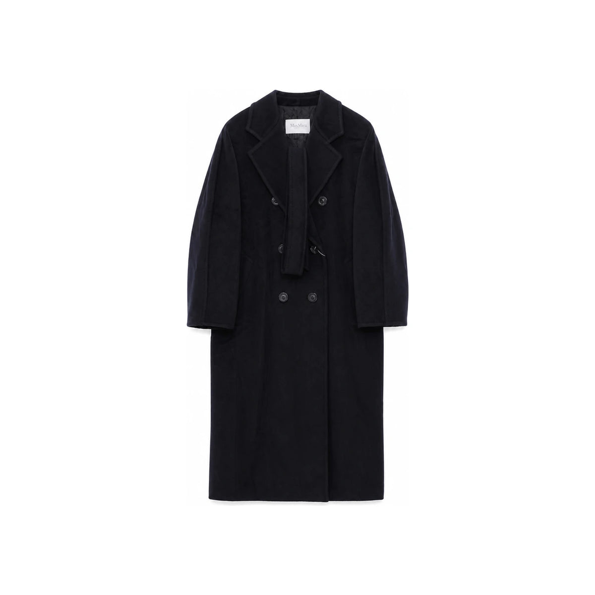 Max Mara Wool Cashmere Belted Women’s Coat 2621018010 005 MADAME