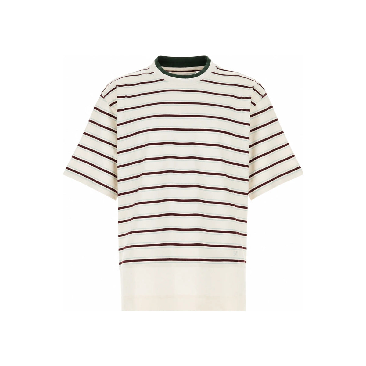Bottega Veneta Short Sleeve Cotton T-Shirt Men’s Gray