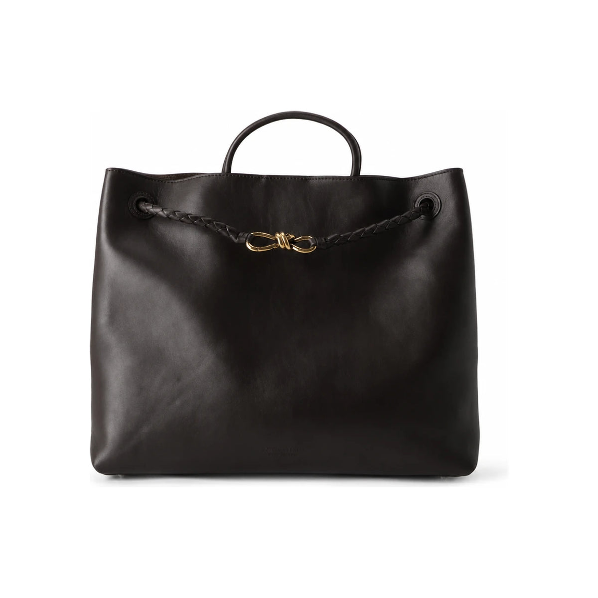 Bottega Veneta Large Andiamo Leather Crossbody Bag