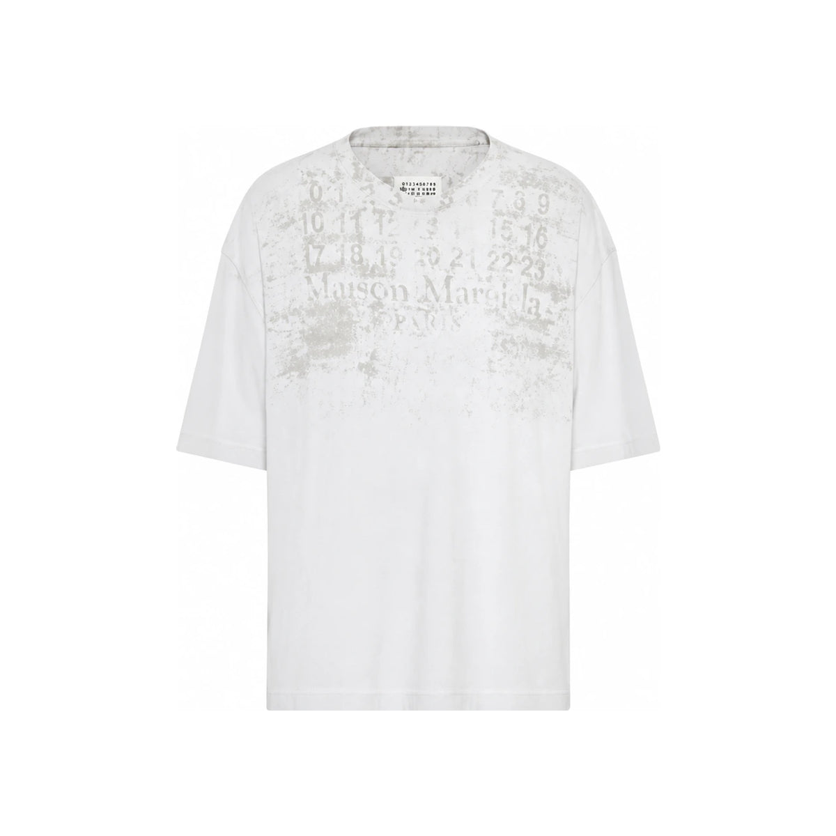 Maison Margiela Short Sleeve Cotton T-Shirt Black Men