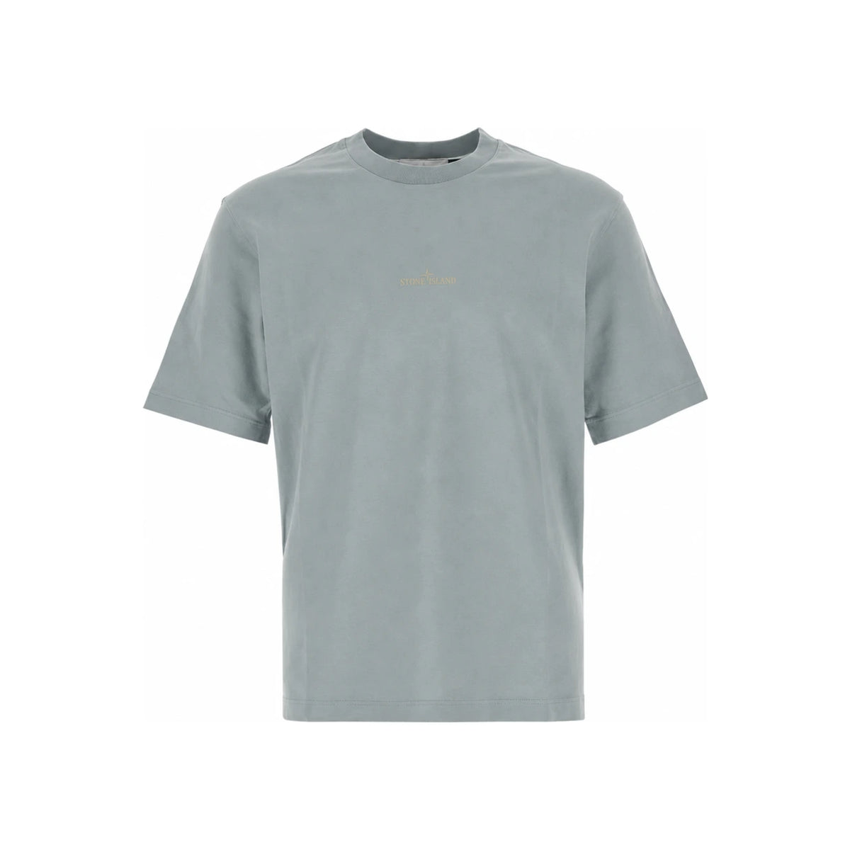 STONE ISLAND Short Sleeve T-Shirt FW26 Green Cotton Men’s Top