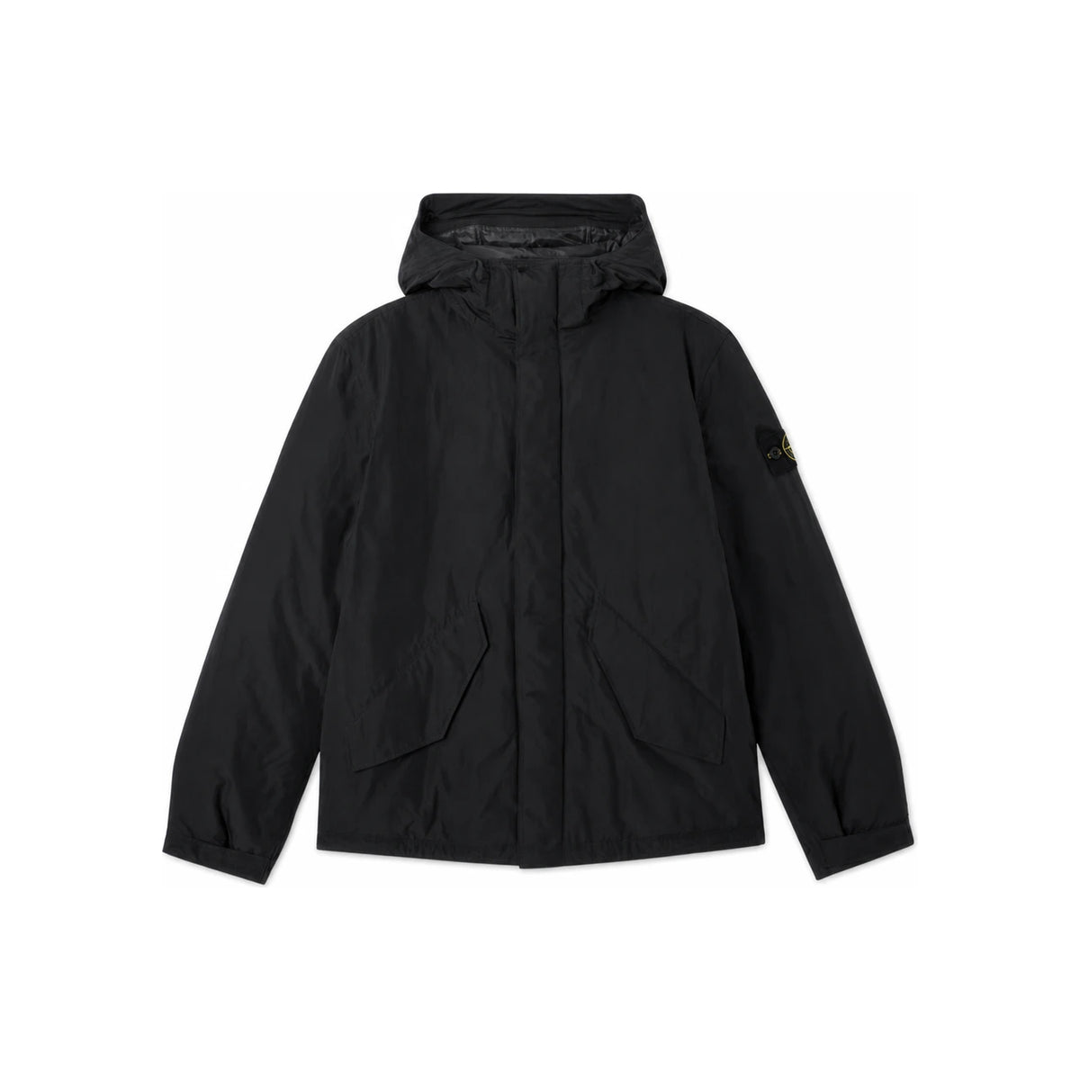 STONE ISLAND Navy Micro Twill Hooded Down Puffer Jacket L2S154100010 S0A26 V0020