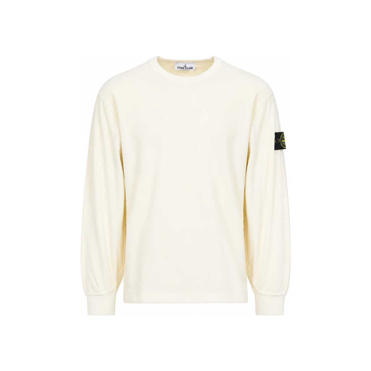 STONE ISLAND Corduroy Jersey Crewneck Sweatshirt for Men Navy
