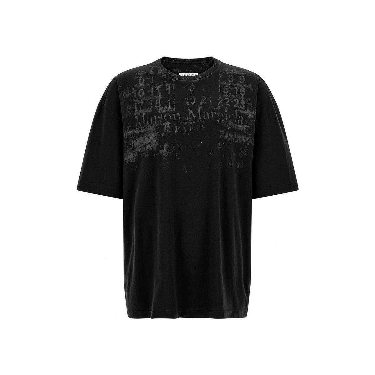 Maison Margiela Short Sleeve Cotton T-Shirt Black Men’s