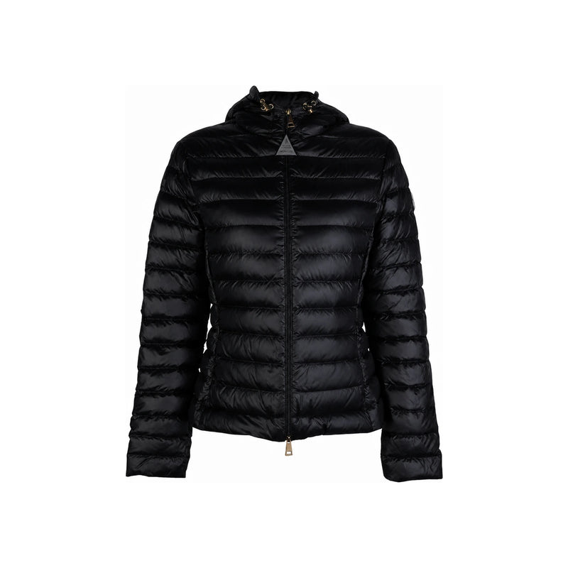Moncler Light Beige Egel Hooded Short Down Jacket