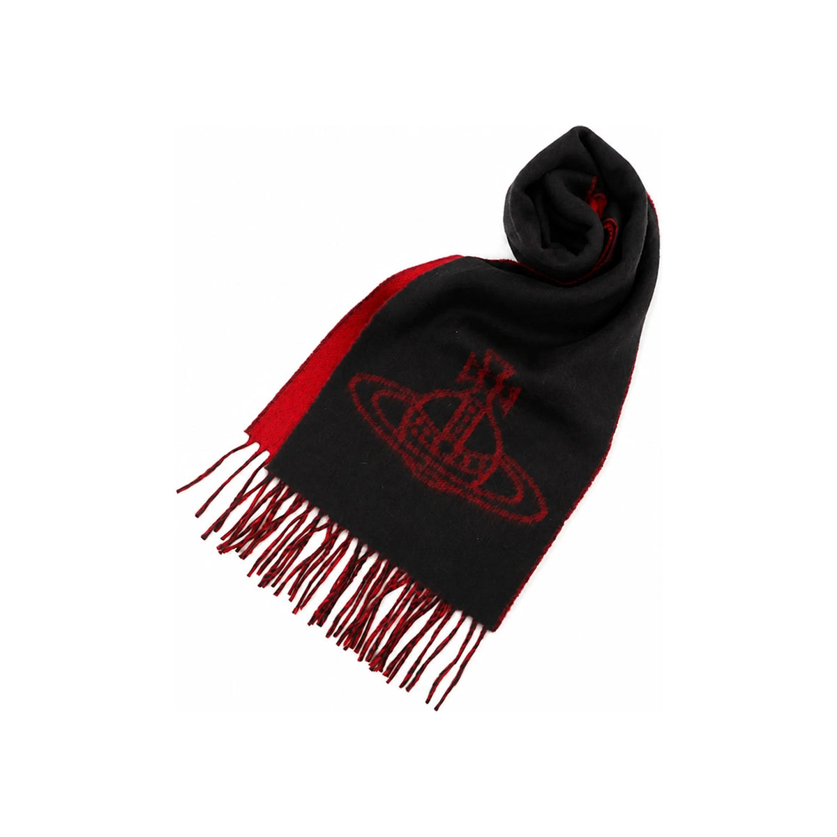 Vivienne Westwood Double-Face Wool Scarf 81030006 W01MK N401