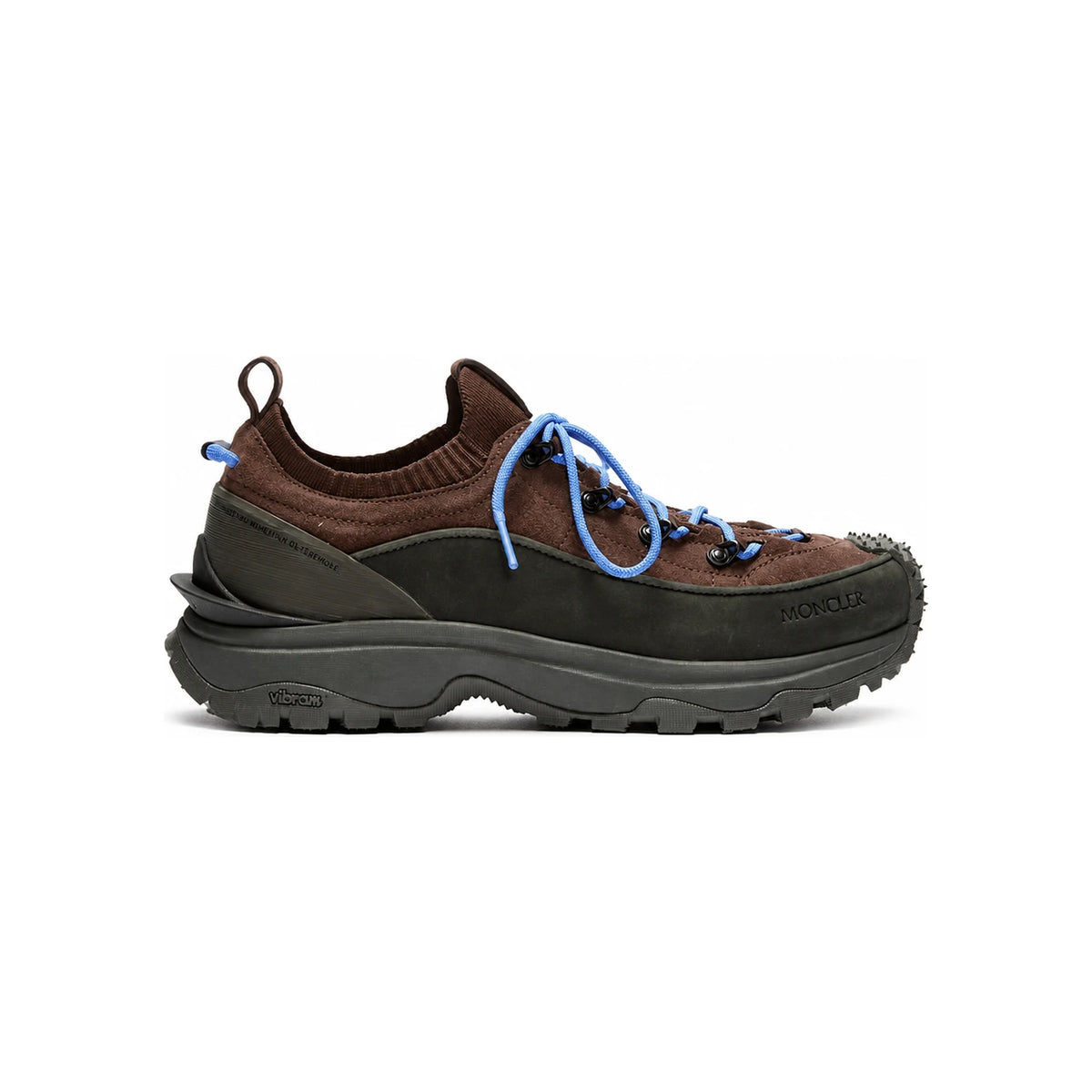 Moncler Trailgrip Lite 3 Suede Low-Top Sneakers Light Brown