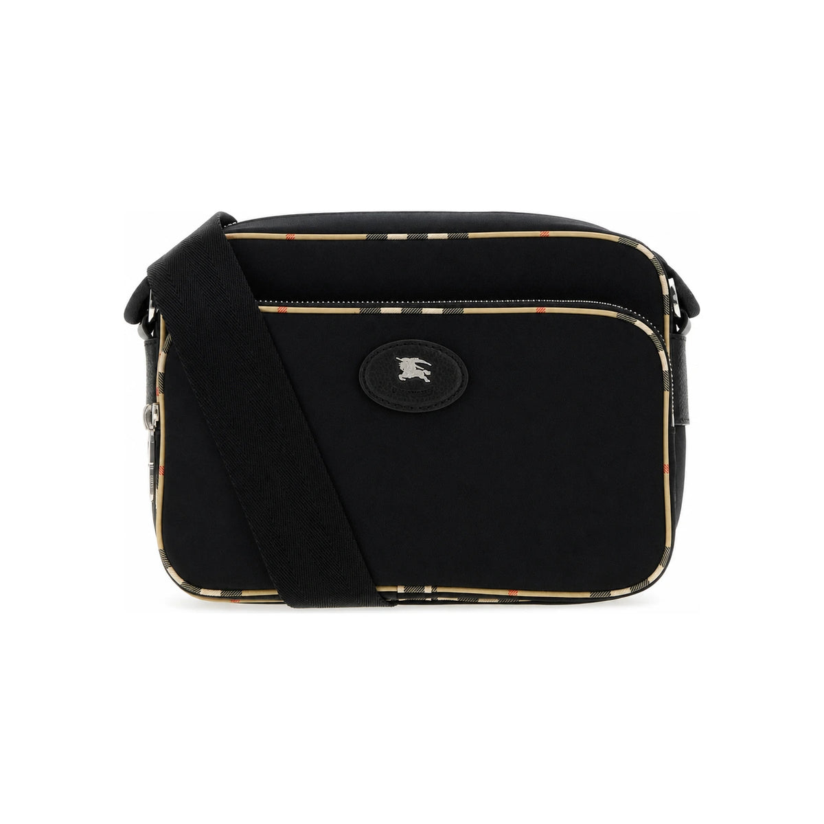 BURBERRY Check Stamp Crossbody Hip Bag for Men 8127569 A1189