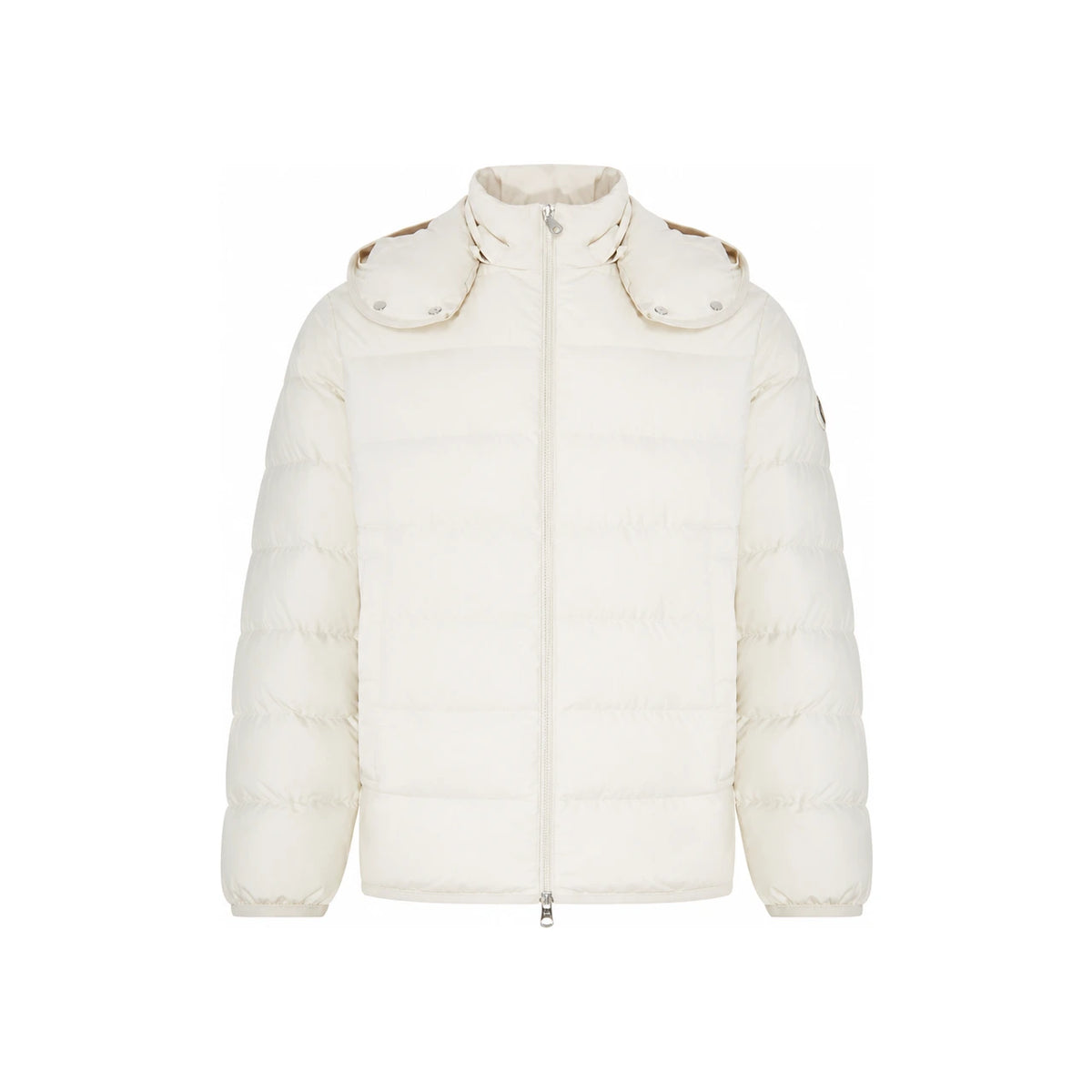 Moncler Down Puffer Jacket Black Nylon Men’s Outerwear