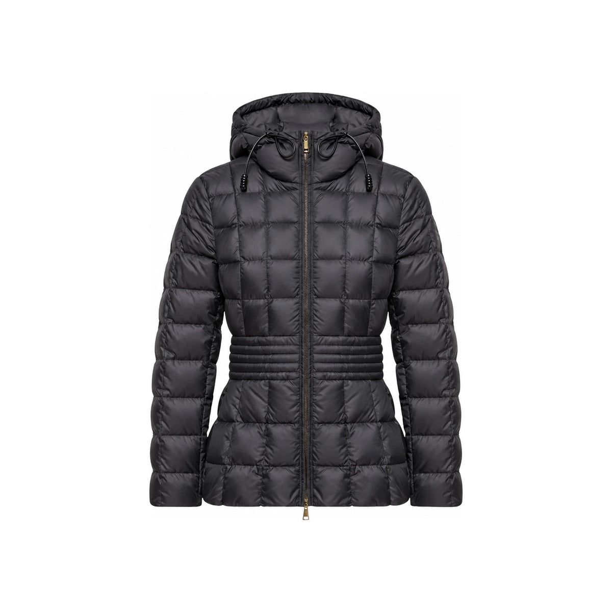 Moncler Black Down Puffer Jacket for Women