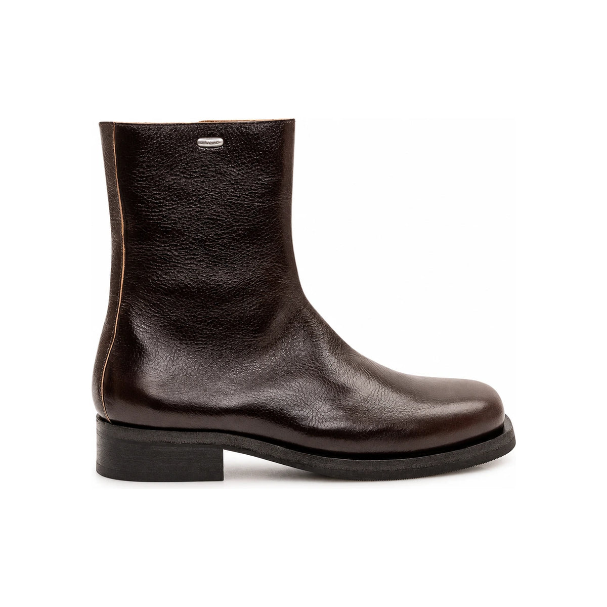 OUR LEGACY Deep Americano Leather Camion Boots