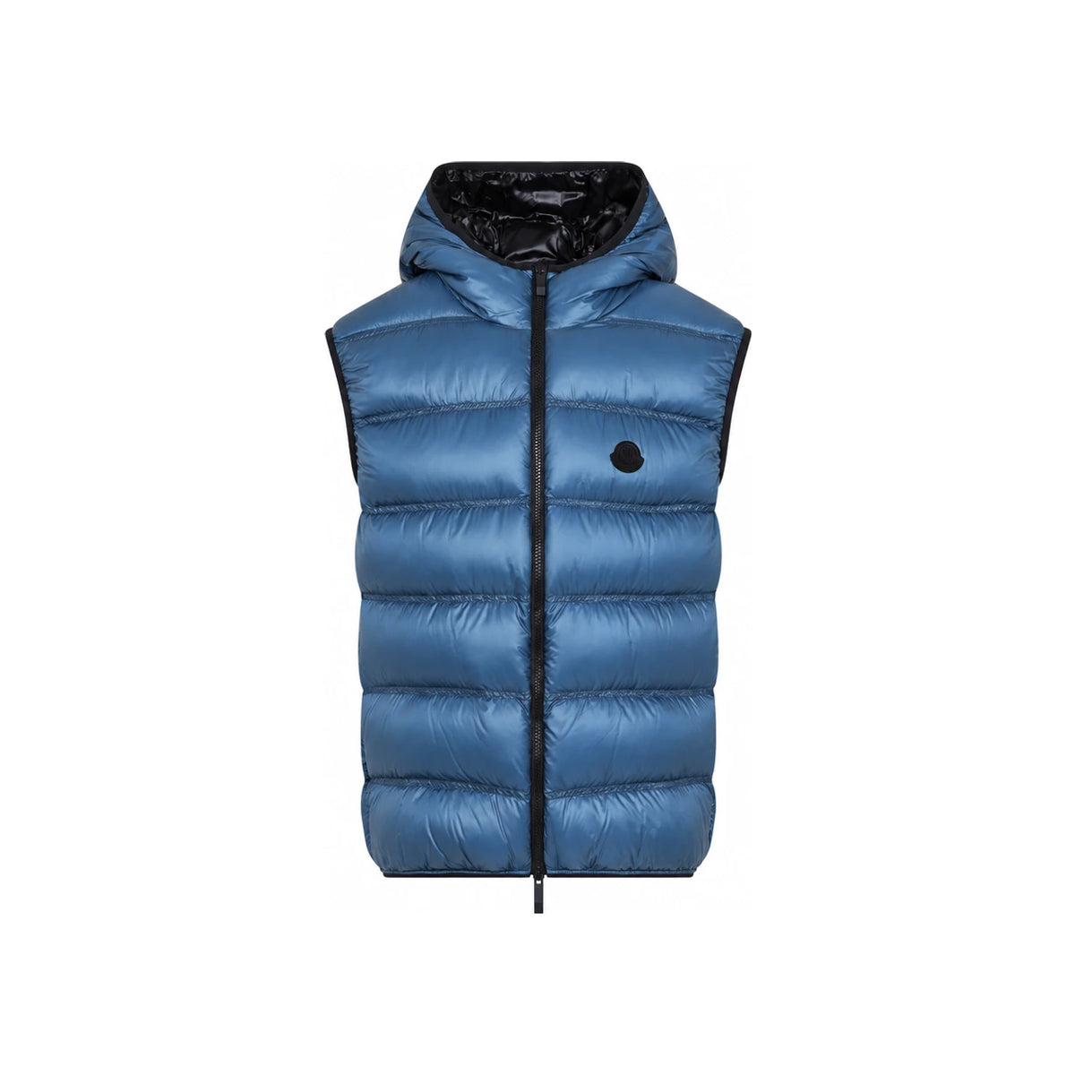 Moncler Black Down Puffer Vest for Men