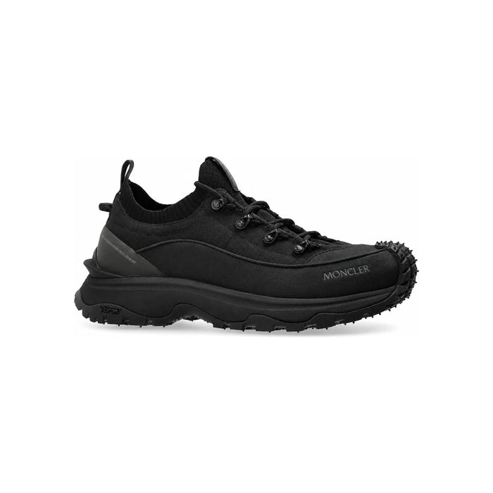 Moncler Trailgrip Lite 3 Suede Trainers Black Low-Top Sneakers