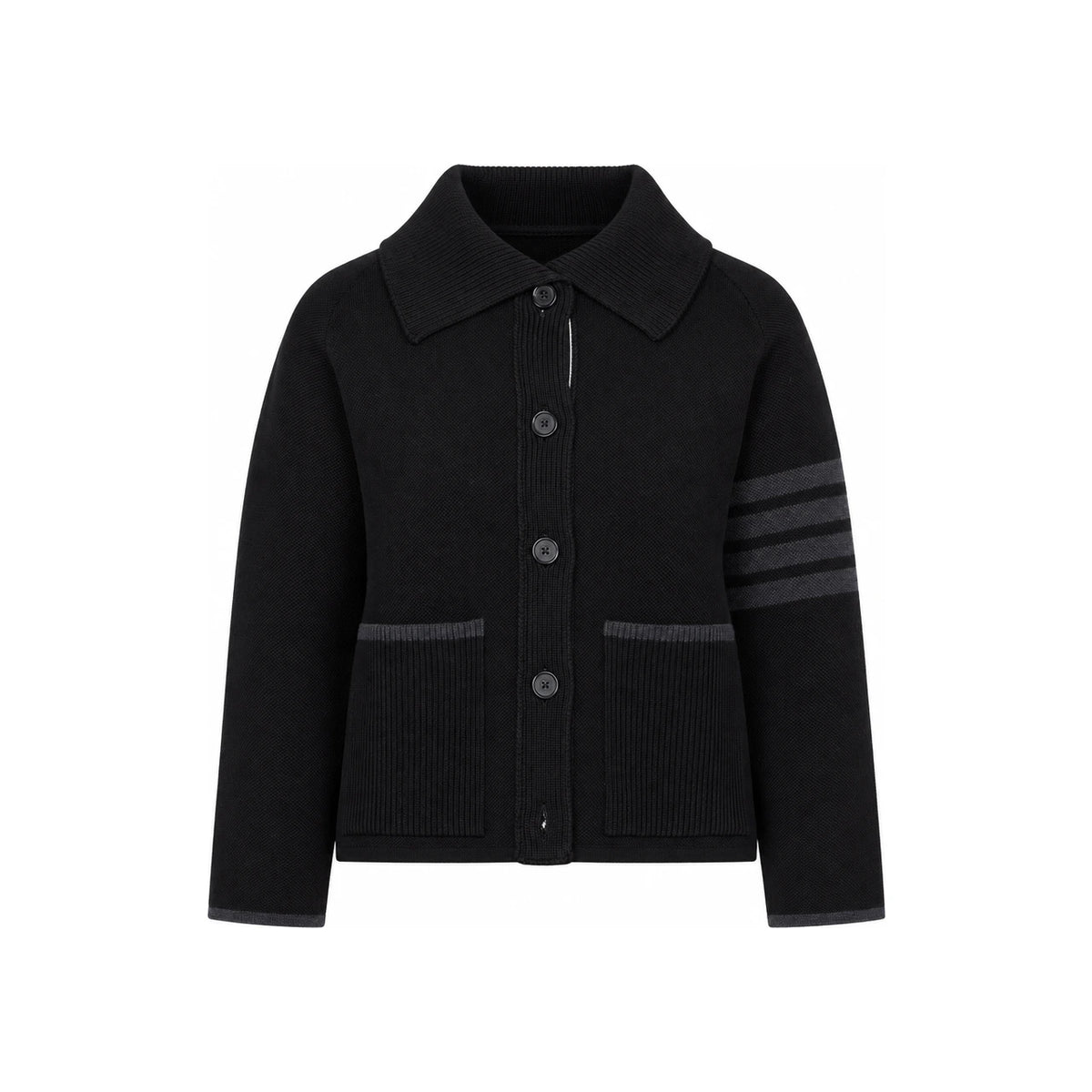 THOM BROWNE Wool Blend Tailored Jacket for Women